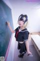 Coser@神楽坂真冬 Vol.013: 学园黑贞 (154 photos)